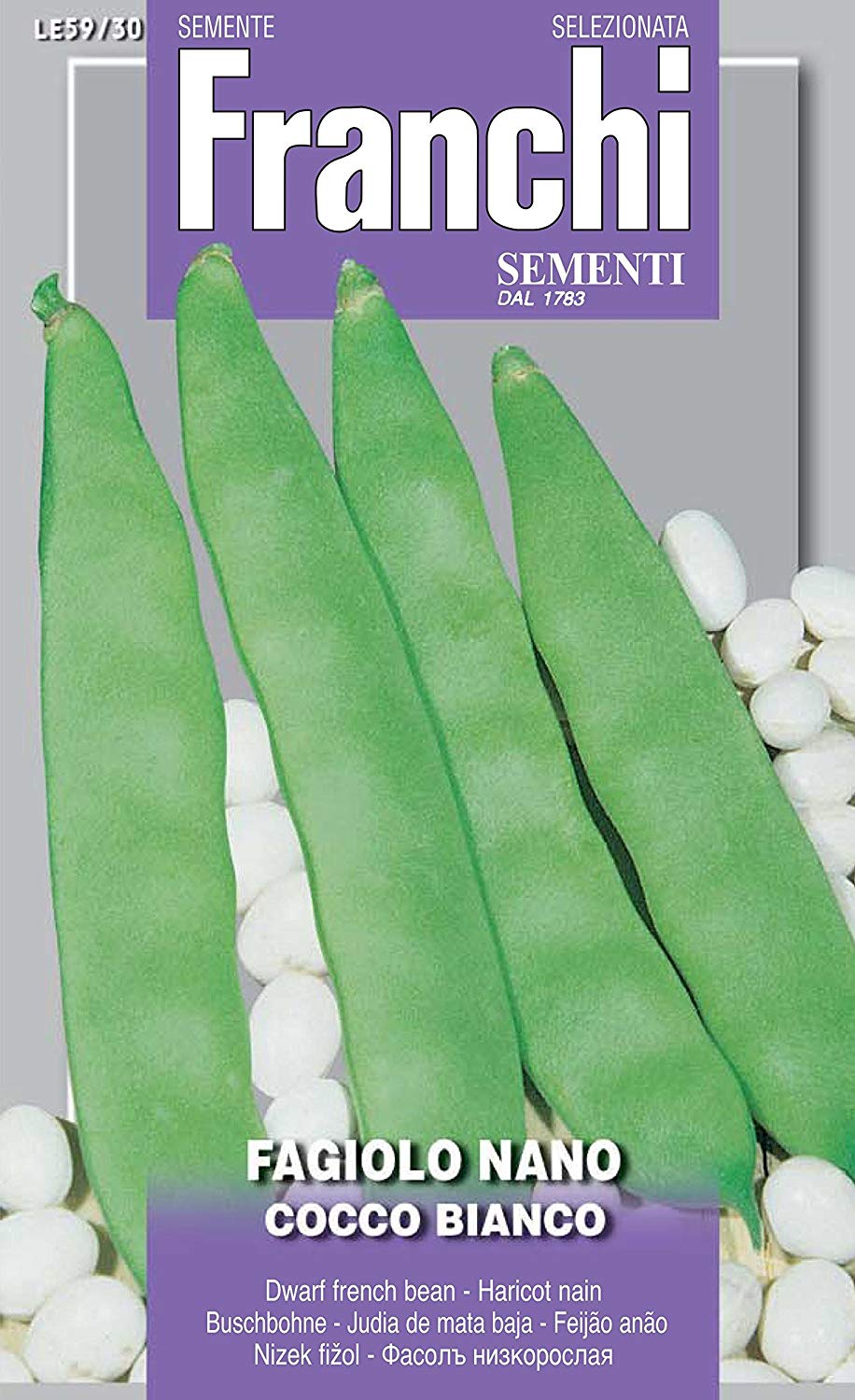 Fazuľa nízka - COCCO BIANCO Fazuľa nízka - COCCO BIANCO